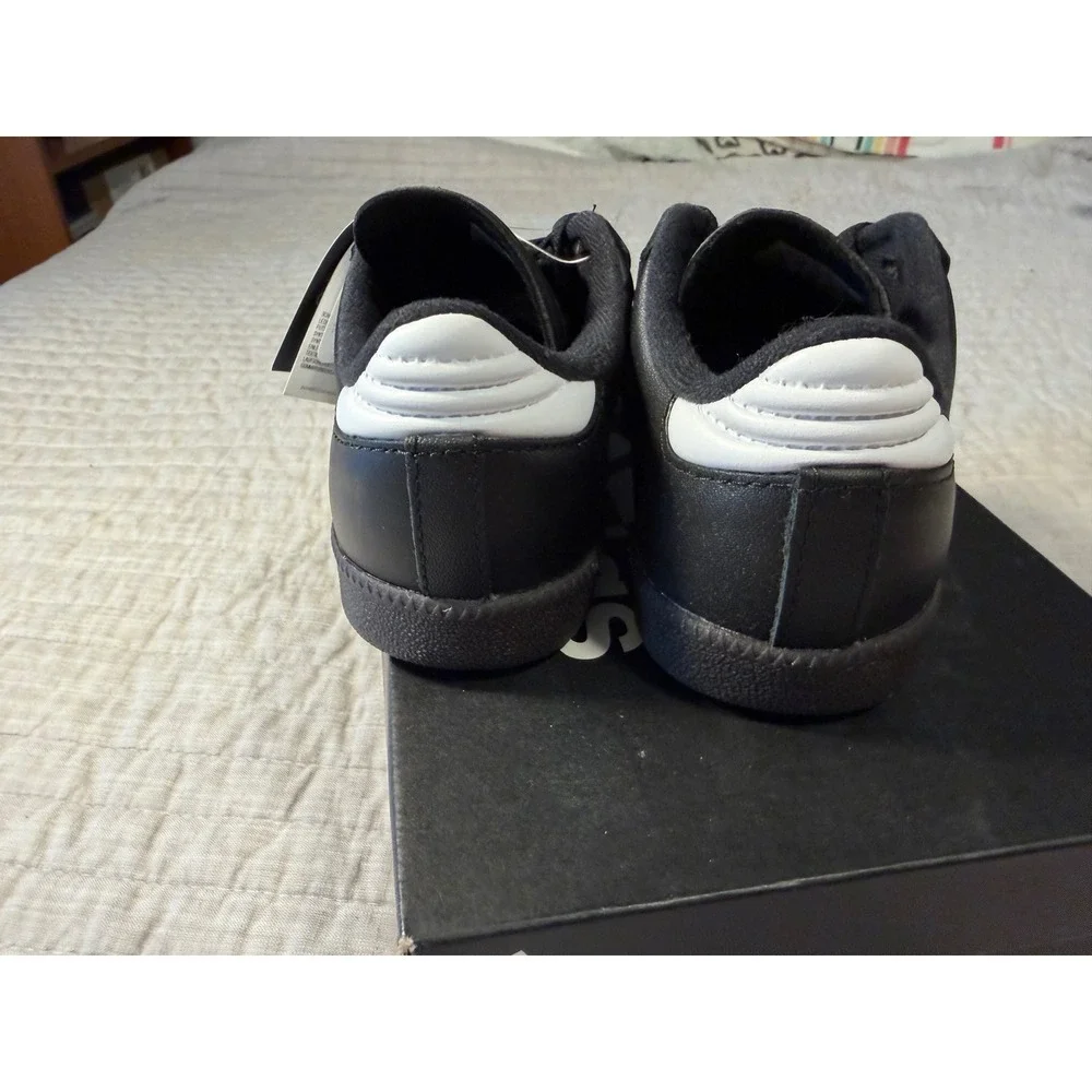 Adidas Samba Classic J Black White Indoor Soccer Shoes 036516 Kids Size 12K